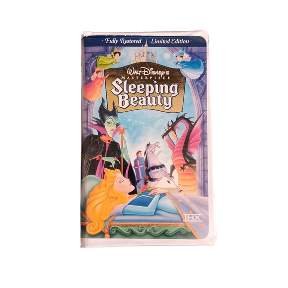 1997 Sleeping Beauty VHS Tape Limited Edition Walt Disney Masterpiece Collection - Picture 1 of 9